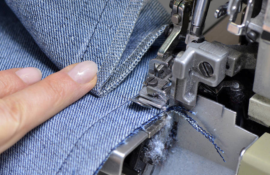 Как делают джинсовые шубы